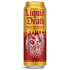 Liquid Death Rest in Peach Tea Single, 19.2 FZ