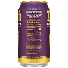 Liquid Death Soda-Flavored Sparkling Water - Doctor Death (Cherry, Cream, Spice), Less Sugar*, Huge Flavor, No Caffeine, No Artificial Sweeteners, 12 Fl Oz (Pack of 12)